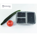3-compartment Microwave Container FDA Approved BPA free plastic food container